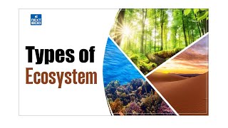 Ecology  Types of Ecosystem  Dr Rupendra V Bhagade Department of Zoology [upl. by Kaitlynn]