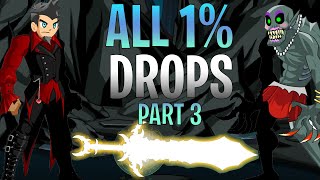 AQW All 1 Drops Part 3  Dual Blinding Caladbolg 01 Drop  Member  AC Tagged  Free Player [upl. by Wheeler]