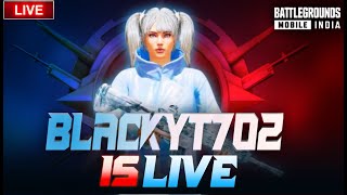 🔥 Platinum To Conqueror Rank Push Live 🔥 Funny Gameplay 😂 BLACKYT702 Is Live shorts bgmi [upl. by Anastatius110]