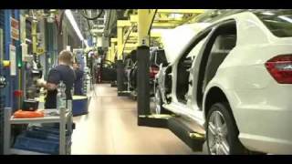 MercedesBenz EClass Production  Sindelfingen Plant [upl. by Eirrej]