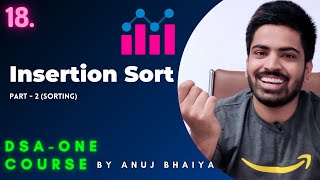 Insertion Sort Algorithm  C  Java Complete explanation for Beginners and Code  DSAOne Course 18 [upl. by Gae]