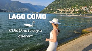 Recorrido por el Lago de Como uno de los lagos más bellos de Italia [upl. by Kaylil]