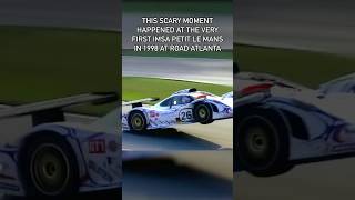 Yannick Dalmas went for a terrifying ride in his Porsche GT1 at the very first Petit Le Mans in 1998 [upl. by Arraes]