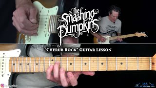 The Smashing Pumpkins  Cherub Rock Guitar Lesson [upl. by Reffinej]