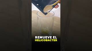 Remueve la Bacteria Helicobacter en 5 Días con Ingredientes Caseros  Remedio Seguro y Efectivo [upl. by Gayner]