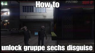 How to Unlock Gruppe sechs I GTAV Online Casino Heist Big Con Approach [upl. by Yendroc]