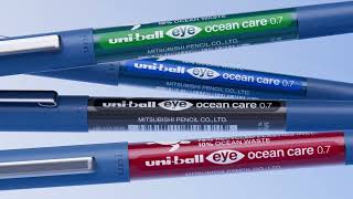 Introducing the uniball Eye Ocean Care Pen Writing for a Sustainable Future [upl. by Nyraa157]