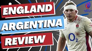 England v Argentina Bronze Final Review  Rugby World Cup 2023 [upl. by Onaicilef85]