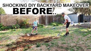 Unbelievable DIY BACKYARD BEFORE amp AFTER Transformation [upl. by Jocko]