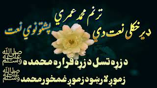 ته دزړه تسل د زړه قراره محمدهﷺپشتو نعتډير غمجن نظم دي [upl. by Nedac]