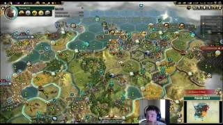 Game 417 5 Deity AI vs Filthy Permanent War Shoshone Part 5 [upl. by Ssyla]