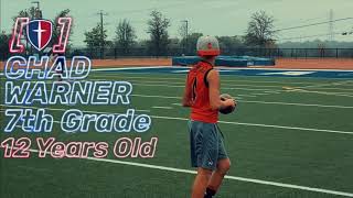 Chad Warner  Quarterback  SA Cornerstone Christian  co 2025 [upl. by Eelegna]