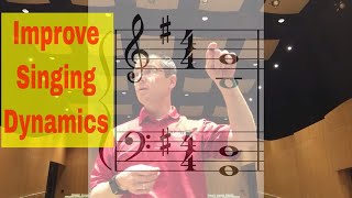 How to help your choir sing with dynamics Vocal Exercises for choir [upl. by Berget]