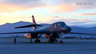 B1B Lancer 37th Bomb Squadron Participates in Red Flag [upl. by Candra]