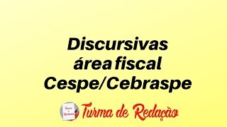 Área Fiscal  Cespe Discursivas [upl. by Idel582]