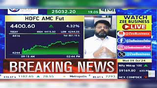 HDFC AMC Share Latest News Today HDFC AMC Share News  HDFC AMC Share News  9th October 2024 [upl. by Ayahsal805]