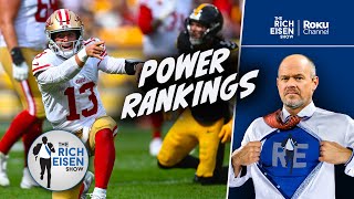 Rich Eisen Reveals His Always Controversial NFL Power Rankings for Week 2  The Rich Eisen Show [upl. by Doralynn]