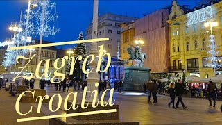 Zagreb in Winter  Best Places to See  Croatia [upl. by Arta]