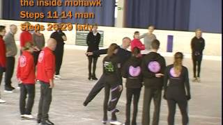 Swing Dance  Jimmy Young Ice Dance Course 2015 GarmischPartenkirchen [upl. by Worrad25]