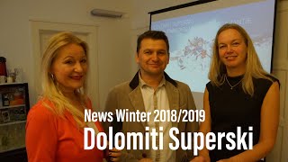 Dolomiti Superski Winter 20182019  Neues vom größten Skipassverbund der Welt [upl. by Reteid]