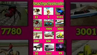 Indian Bikes Driving 3D 😱 NEW CHEATS CODES shorts short [upl. by Doy]