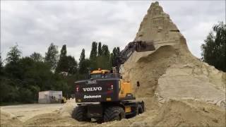 Hier fällt die Fast RekordSandburg im Landschaftspark [upl. by Eiuol439]