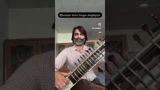 Ehsaan tera hoga mujh par on Sitar  By Dr Ashok Kumar Chambyal [upl. by Kopaz]