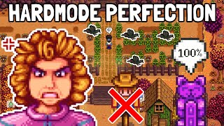 NO SCARECROWS ALLOWED  Stardew Valley Hardmode Perfection FULL VOD 3 [upl. by Velvet]