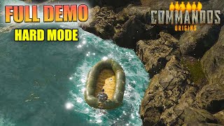 Commandos Origins Full Demo Gameplay Walkthrough  Hard Mode [upl. by Elkraps331]