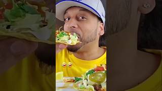 COMEDY MUKBANG tostada tostadas mexicancuisine mexicanfood mexico asmrsounds shortvideo fyp [upl. by Attennot765]