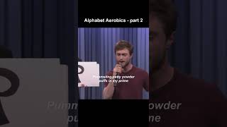 Daniel Radcliffe Alphabet Aerobics part 2 shorts [upl. by Jair]