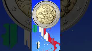 LA MONEDA de 2 euros MAS VALIOSA de ITALIA monedasvaliosas 2euros coin monedasconmemorativas [upl. by Bromleigh298]