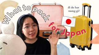 🧳 WHAT TO PACK FOR JAPAN 🇯🇵 7 MUST BRING items for study abroad  Annie Hoang [upl. by Nosreip526]