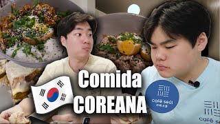 COMIDA COREANA en el CENTRO de BUENOS AIRES ARGENTINA [upl. by Atnuahc]