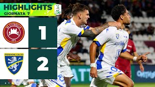 CittadellaFrosinone 12  HIGHLIGHTS Serie BKT  Il Frosinone la chiude col cucchiaio di Partipilo [upl. by Dwain229]