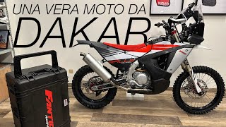 FANTIC XEF 450 RALLY FACTORY 2023  SCOPRIAMOLA INSIEME [upl. by Redle]