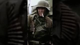 German Soldiers during the Battle of the Bulge 1944 WW2 Colored Combat Footage history [upl. by Yajnas]