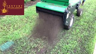 Benefits of Aeration and Top Dressing [upl. by Caye]