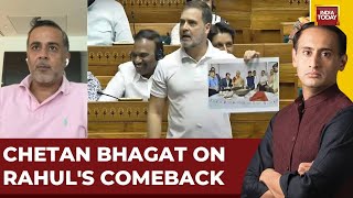 Chetan Bhagat on Rahul Gandhis Political Comeback BJPs Internal Issues  India Today [upl. by Bolte]