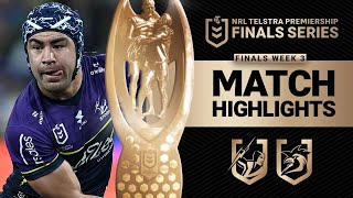 NRL 2024  Storm v Roosters  Match Highlights [upl. by Mlehliw240]