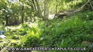 GAMEKEEPER JOHN quotSHOT OF THE MONTH MAY 2016quot CATAPULT  SLINGSHOT SHOOTING [upl. by Fitton506]