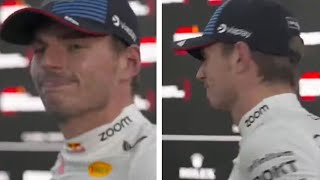 Max Verstappen walks out of interview after giving twoword answer to FIA question [upl. by Nalra]