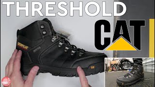 Cat Threshold Boots Review Caterpillar Work Boots [upl. by Evelinn]