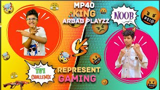 ARBAB PLAYZZ VS REPRESENT GAMING 1 VS 1 CHALLENGE CUSTOM 😎🤑 freefire freefireindia arbabplayzz [upl. by Crean]