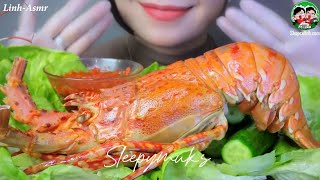 asmr lobster  mukbang eating sounds [upl. by Ornas108]