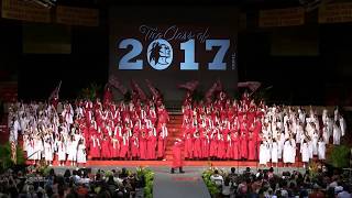 Kahuku Graduation Class of 2017  Senior Medley [upl. by Ordnasela]