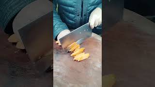 Carrots Cutting Style vegitablecutting viralshorts [upl. by Reh281]