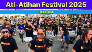 ATIATIHAN FESTIVAL 2025  OPENING SALVO  KALIBO AKLAN PHILIPPINES 🇵🇭 [upl. by Isborne960]