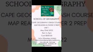 CSEC and CAPE Geography Crash Courses [upl. by Hannie]