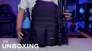 Lowepro ProTactic BP 450 AW II  Unboxing [upl. by Asiela206]